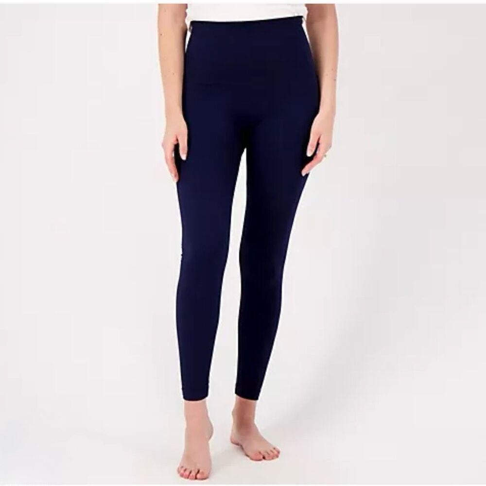 Anti x Proof Seamless Compression Legging Large Midnight Navy